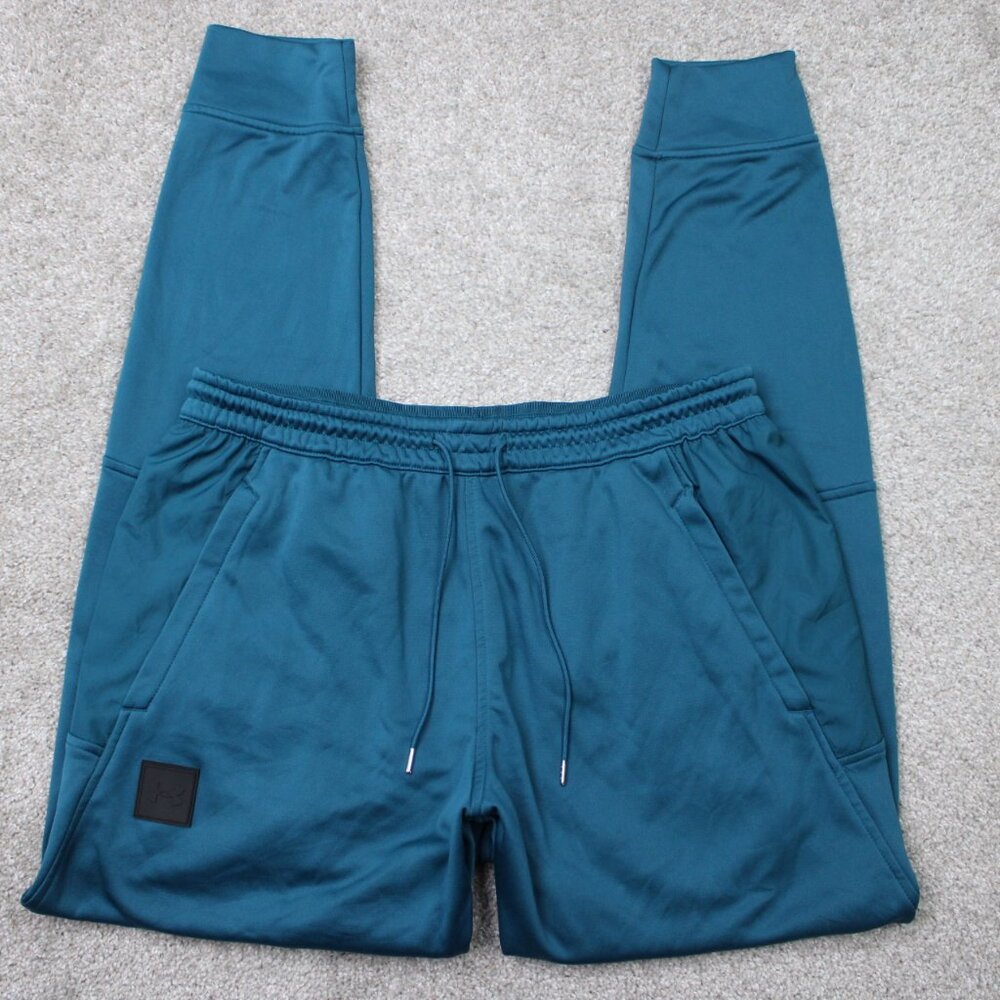 Under Armour Pants Mens Large‎ Blue UA Storm Polyester Sweatpants Joggers